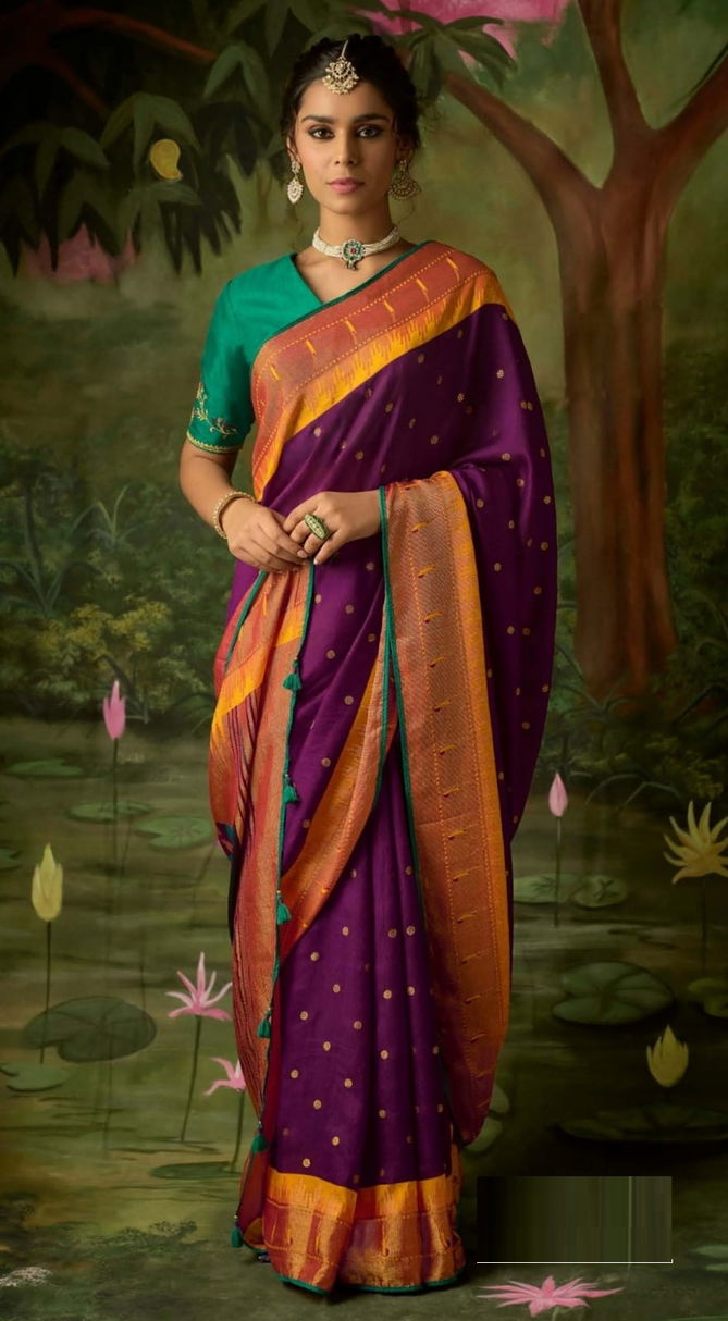 Kimaro Meera Paithani Hits New Exclusive Wear Soft Brasso Silk Saree Collection 